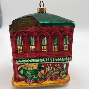 Christopher Radko Neiman Marcus Dept Store  1907 - 1997 Ornament DAMAGED - check